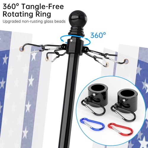 Flag Pole Upgraded Bracket (2 Count)