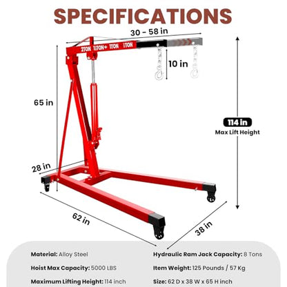 5000 LBS Engine Hoist