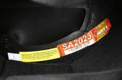 Snell SA2025 Approved Open Face Auto Racing Race Car Helmet