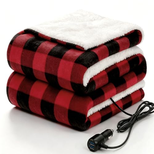 12 Volt Heated Car Blanket
