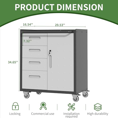 Garage Tool Cabinet Set
