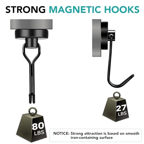 Magnetic Hooks (8 Count)