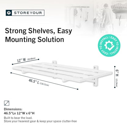 Garage Wall Shelf (2 Count)