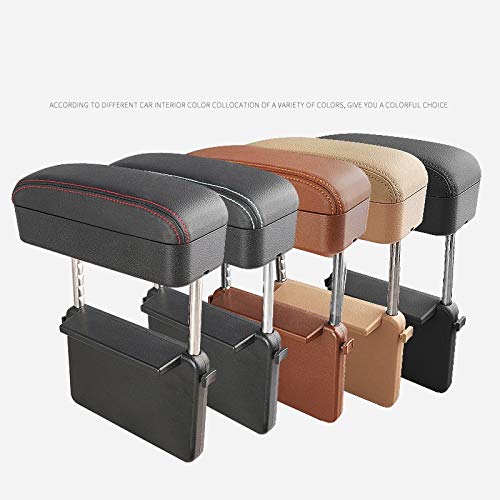 Car Armrest Box Adjustable Pad Refit Car Central Lift Armres Storage Organizer Box Arm Rest