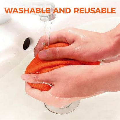XINDELL 5 Pack Windshield Cleaner Microfiber Pads