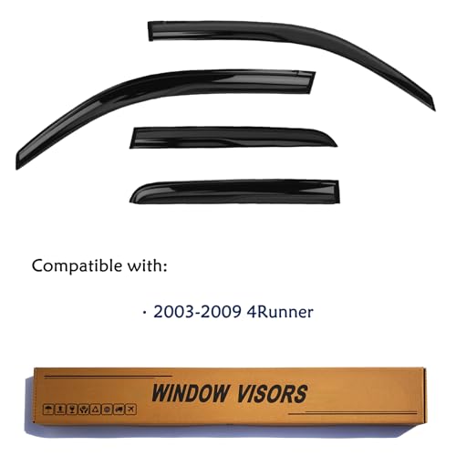 Window Visors Rain Guards Compatible with 2003