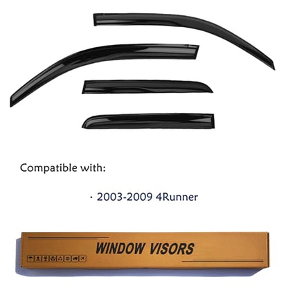 Window Visors Rain Guards Compatible with 2003
