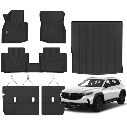 Floor Mats & Cargo Liner & Backrest Mat for Mazda CX
