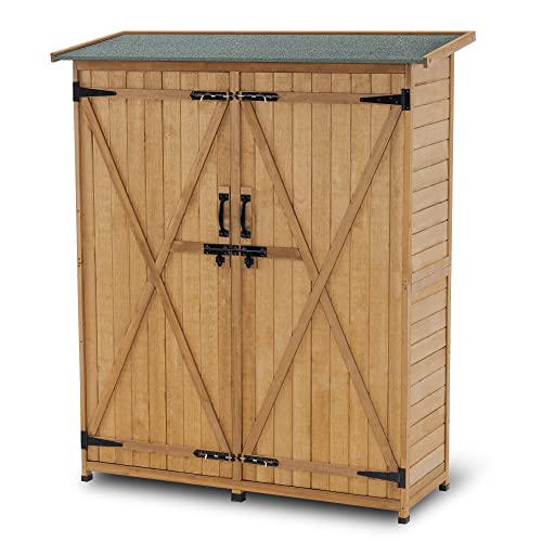 Outdoor Storage Cabinet with Shelves