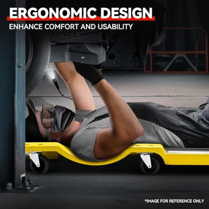 40 in Low Profile Car Rolling Mechanic Creeper