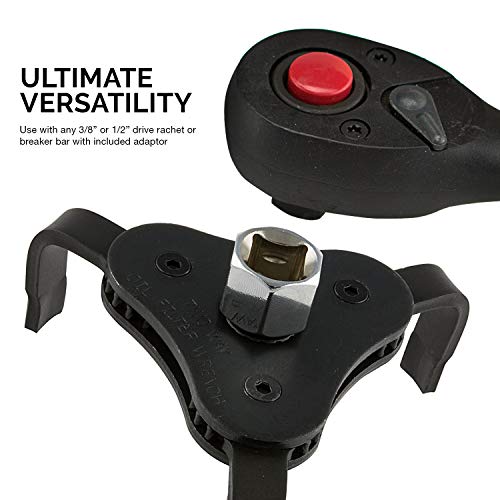 03421A Two Way Universal Adjustable Oil Filter Wrench