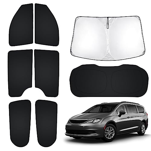 Windshield Sun Shade for Chrysler Pacifica 2017 (8 Count)