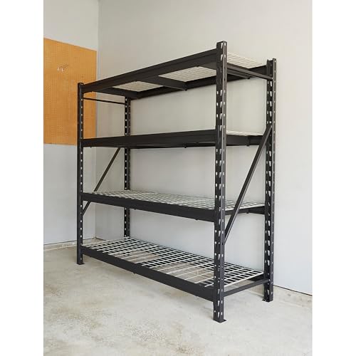 4 Tier Industrial Steel Shelving Unit