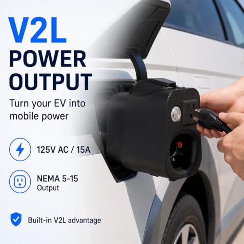 NACS to CCS1 & J1772 V2L Adapter for IONIQ 5