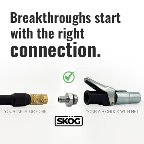 Self Sealing Tire Inflator Adapter