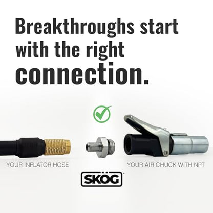 Self Sealing Tire Inflator Adapter