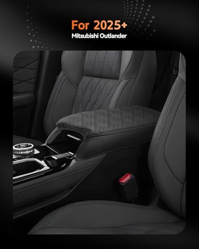 for 2025 2026 Mitsubishi Outlander Center Console Cover Armrest Box Cover for Outlander Accessories Console Arm Rest Protector