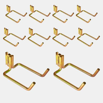 10-Pack E-Track Shovel Hangers, 5.5-Inch Deep x 4-Inch Wide (10 Count)