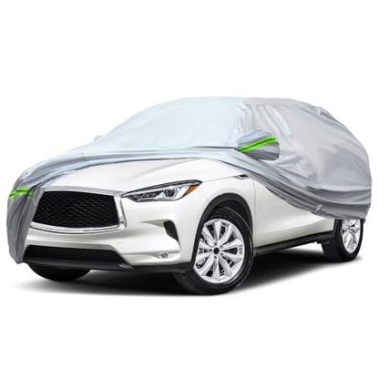 6 Layers Premium SUV Car Cover Waterproof All Weather Weatherproof UV Sun Protection Snow Dust Storm Resistant Outdoor Exterior Custom Form