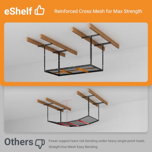 3x6ft Overhead Ceiling Garage Storage Rack
