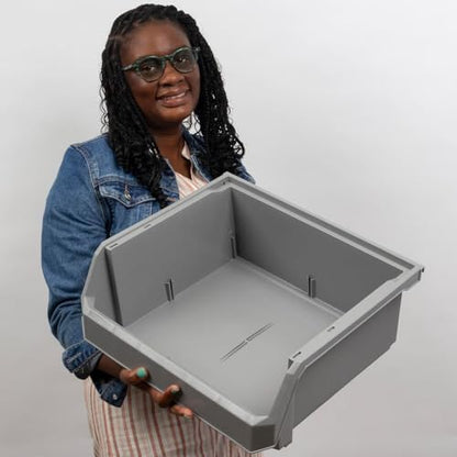 Extra Large Stackable Plastic Storage Bins