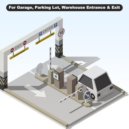 78" Parking Garage Height Clearance Bar