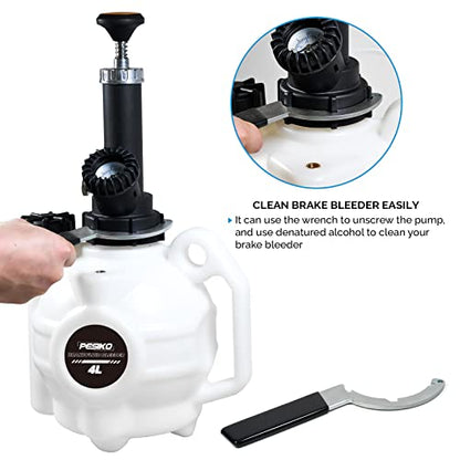 4L Brake Bleeder Kit One Person