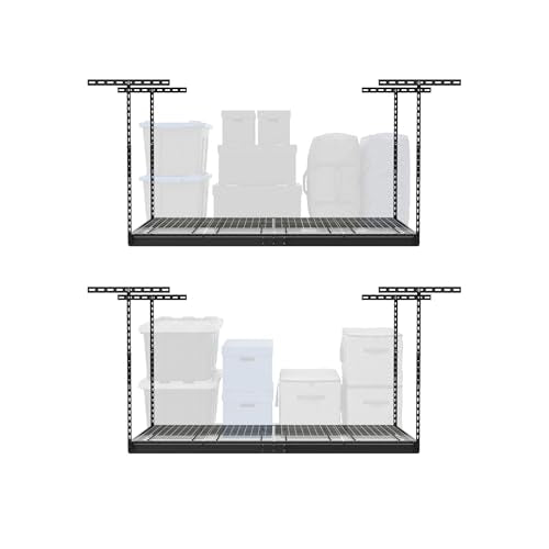 MonsterRax 2 Pack 4x6 Overhead Garage Storage Rack (2 Count)