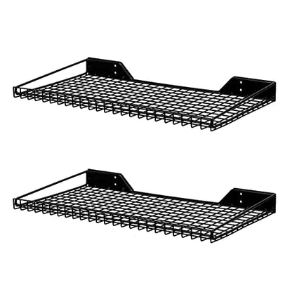 Garage Wall Shelves 23.6"x11.8" Wall Mount Metal Shelves 2 Pack (2 Count)