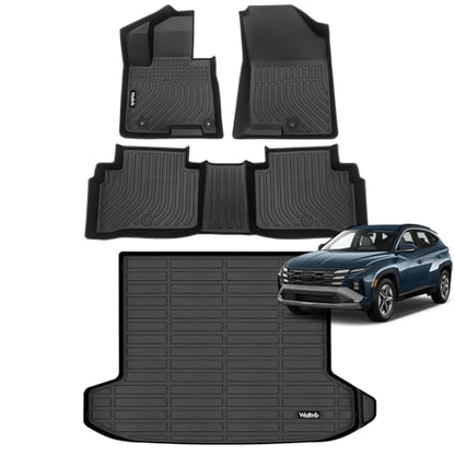 Car Floor Mats & Cargo Trunk Liners Compatible for Hyundai Tucson 2022