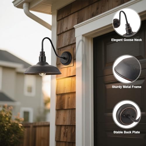 Gooseneck Outdoor Light Fixture