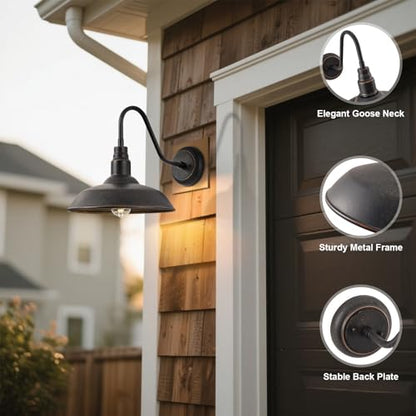Gooseneck Outdoor Light Fixture