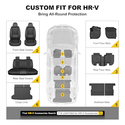 Full Set Floor Mats for Honda HRV 2016
