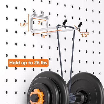 Heavy Duty Pegboard Hooks 12 Pack (12 Count)