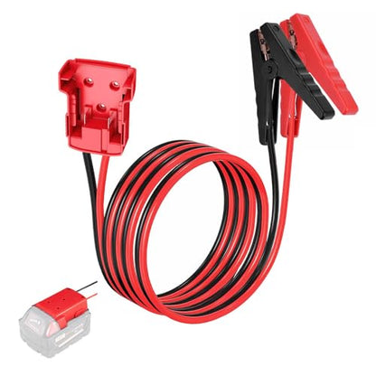 Jumper Cable Clamps Compatible with Mil.Waukee M18 18V Battery