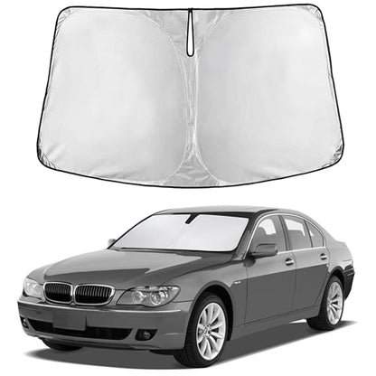 Windshield Sunshade Compatible for BMW 7 Series 2001