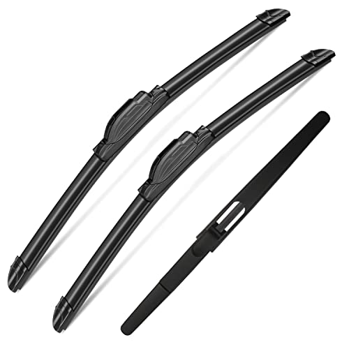 3Pcs Wipers Fits Nissan Rogue 2014