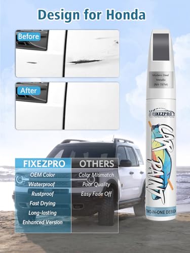NH 797M Modern Steel Metallic Car Touch Up Paint for Honda