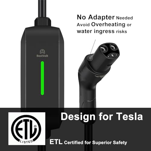 Best Volt Electric Vehicle Portable Charger for Tesla
