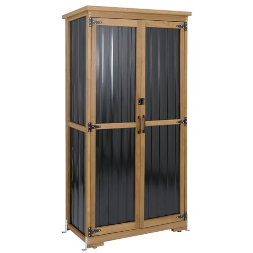 Outdoor Storage Cabinet with Shelves
