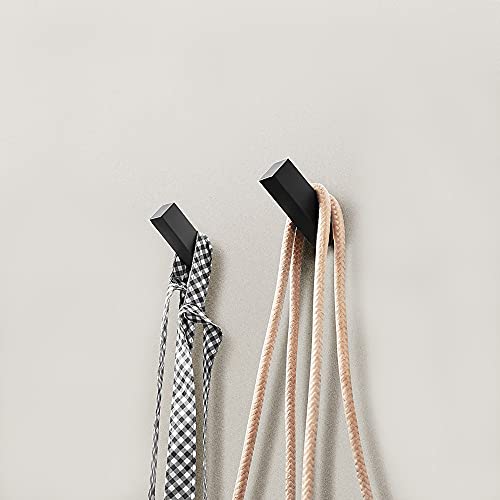 Black Towel Hooks (2 Count)