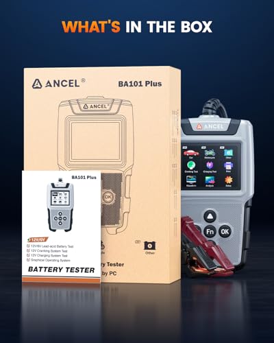 BA101 Plus Car Battery Tester