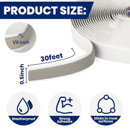 ADHES Premium Butyl Sealant Tape 1 (30 Foot)