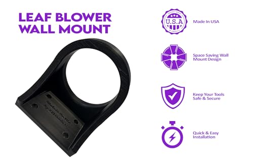 Wall Mount Hanger for Leaf Blower