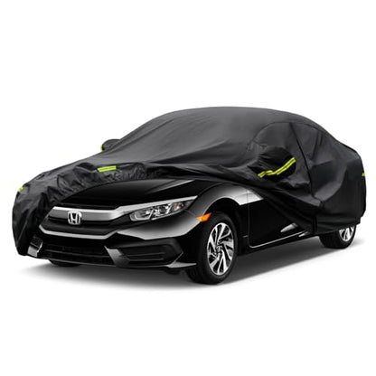 7 Layers Car Cover Custom Fit Honda Civic Sedan from 1995 to 2025