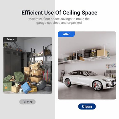 4x6 Overhead Garage Ceiling Storage Rack (2 Count)