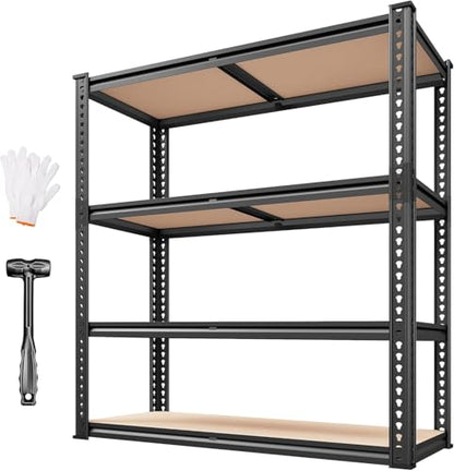 40" W Garage Shelving with Rolled (2 Count)