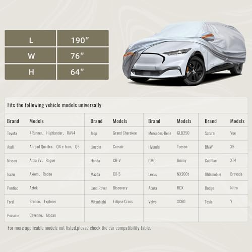 6 Layers Full Car Cover for SUV