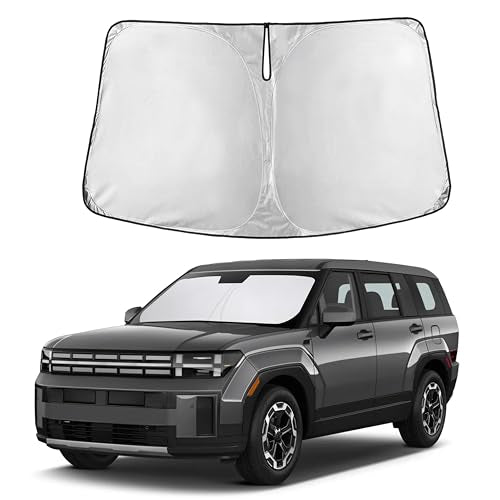 Windshield Sun Shade Fit for 2024 2025 2026 Hyundai Santa Fe