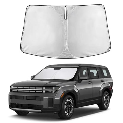 Windshield Sun Shade Fit for 2024 2025 2026 Hyundai Santa Fe